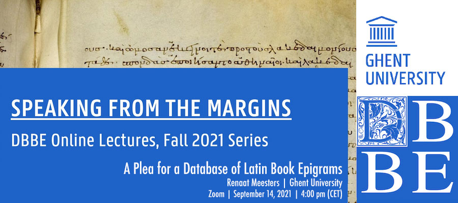 A Plea for a Database of Latin Book Epigrams lead image