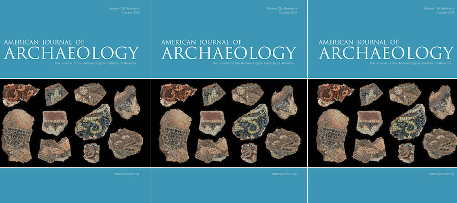 New Issue of American Journal of Archaeology (October 2024) lead image