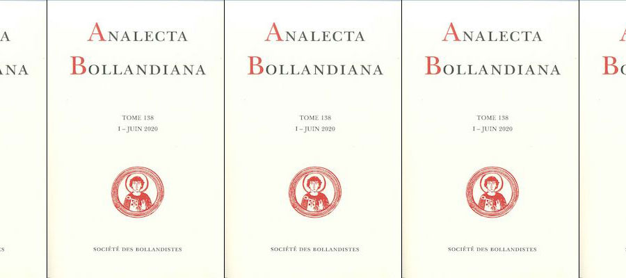 New Issue of Analecta Bollandiana (June 2020) lead image