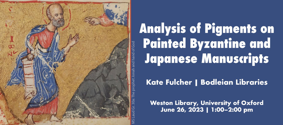 Analysis of Pigments on Painted Byzantine and Japanese Manuscripts lead image