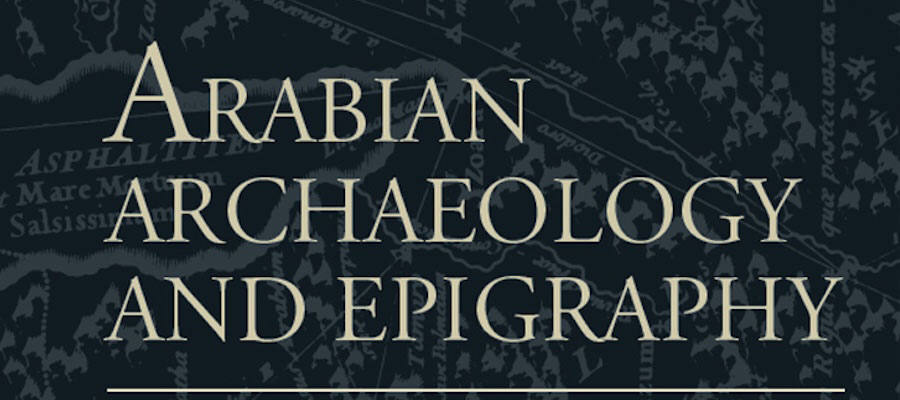 New Issue of Arabian Archaeology and Epigraphy (November 2023) lead image