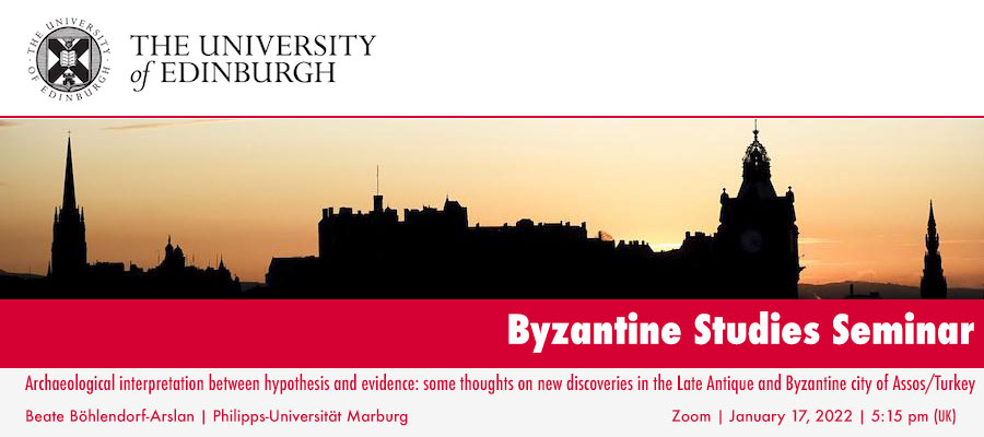 Archaeological Interpretation between Hypothesis and Evidence: Some Thoughts on New Discoveries in the Late Antique and Byzantine city of Assos/Turkey lead image