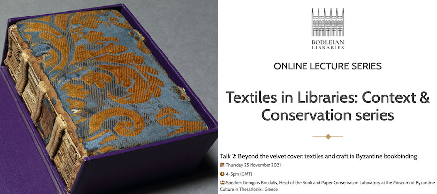 Beyond the Velvet Cover: Textiles and Craft in Byzantine Bookbinding lead image