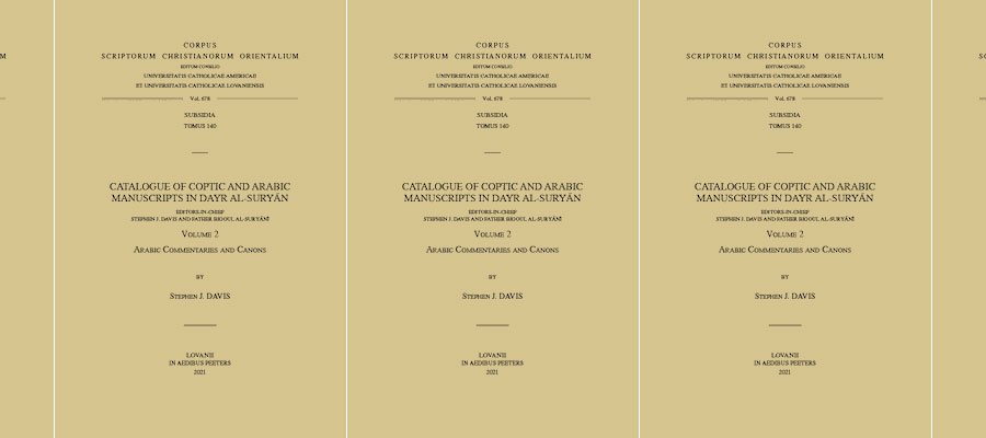 Catalogue of Coptic and Arabic Manuscripts in Dayr al-Suryan. Volume 2: Arabic Commentaries and Canons lead image