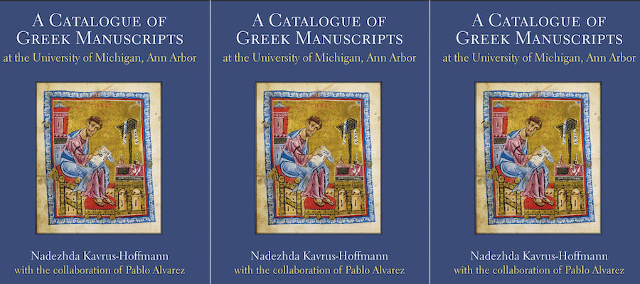 A Catalogue of Greek Manuscripts at the University of Michigan, Ann Arbor lead image