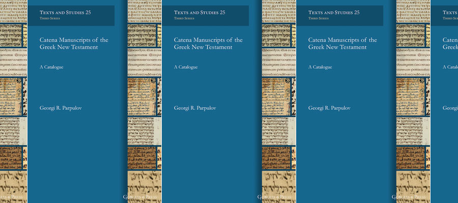 Catena Manuscripts of the Greek New Testament: A Catalogue lead image