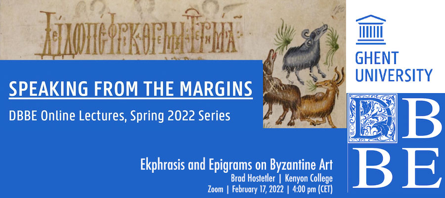 Ekphrasis and Epigrams on Byzantine Art lead image