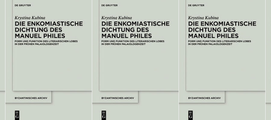 Enkomiastische Dichtung des Manuel Philes lead image