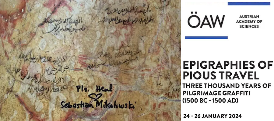 Epigraphies of Pious Travel: Three Thousand Years of Pilgrimage Graffiti (1500 BC–1500 AD) lead image