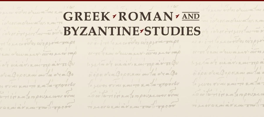 New Issue of Greek, Roman, and Byzantine Studies 61.1 lead image