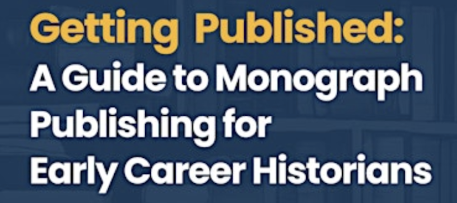 Getting Published: A Guide to Monograph Publishing lead image