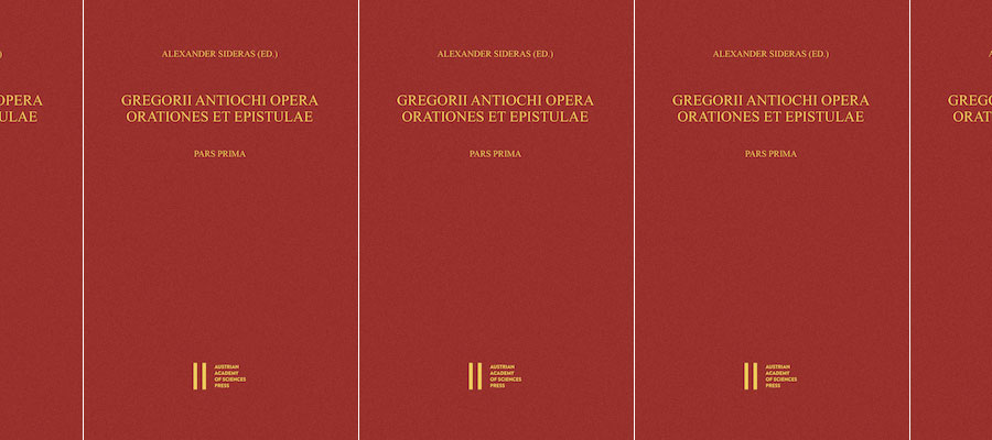 Gregorii Antiochi Opera. Orationes et Epistulae lead image