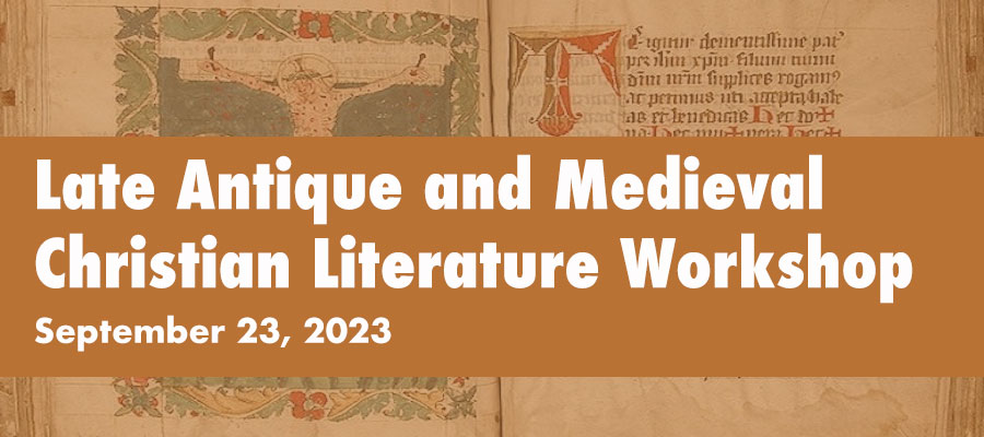 Late Antique and Medieval Christian Literature Workshop lead image