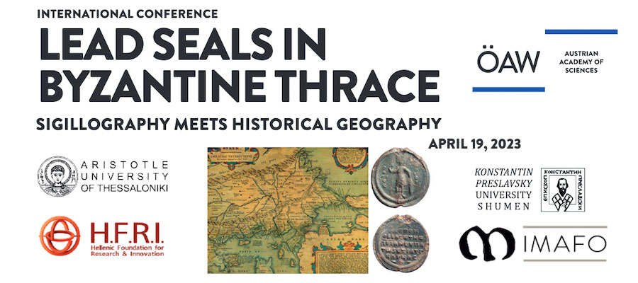 Lead Seals in Byzantine Thrace. Sigillography Meets Historical Geography lead image