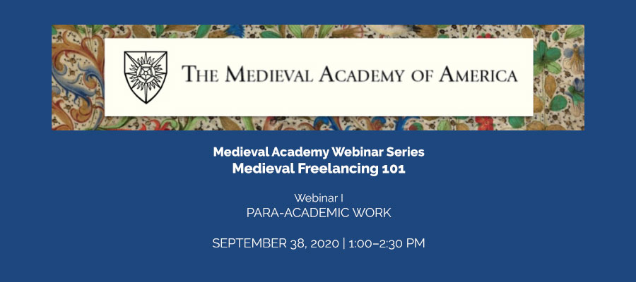 Medieval Freelancing 101: Para-academic Work lead image