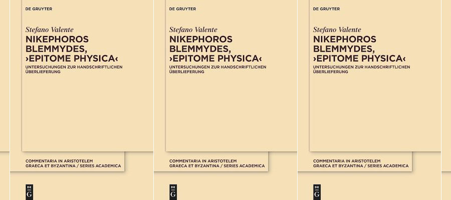 Nikephoros Blemmydes, ‘Epitome Physica’: Untersuchungen zur Handschriftlichen Überlieferung lead image