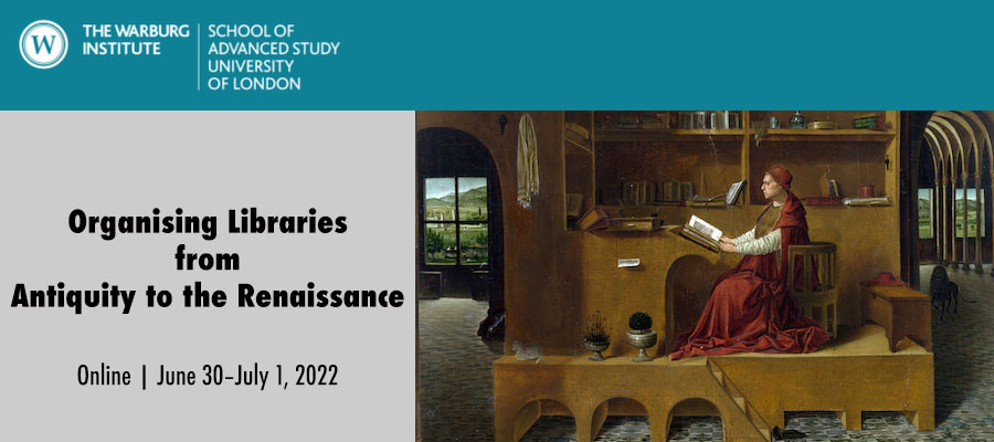 Organising Libraries from Antiquity to the Renaissance lead image
