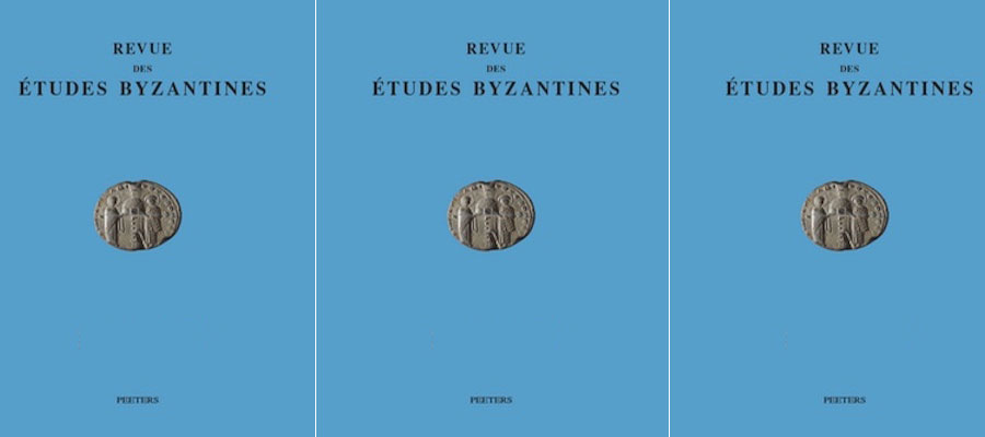 New Issue of Revue des Études Byzantines (2021) lead image