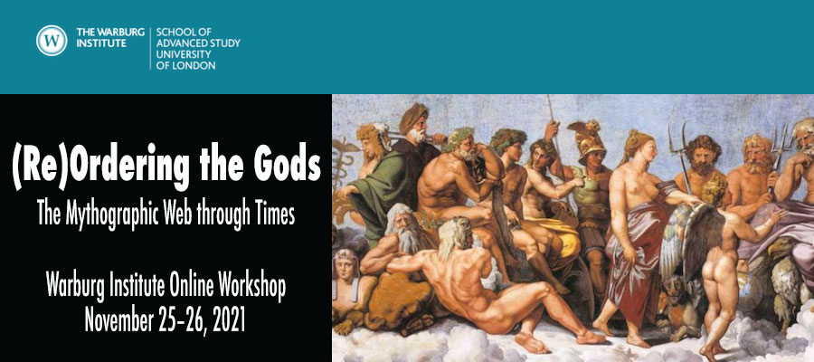 (Re)Ordering the Gods. The Mythographic Web through Times lead image