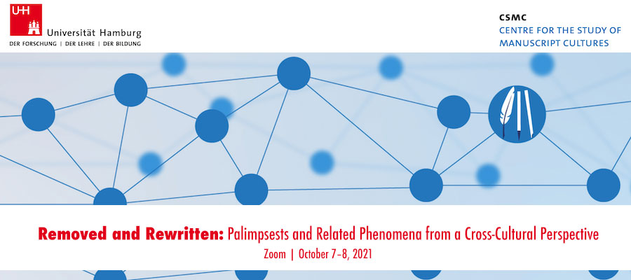 Removed and Rewritten: Palimpsests and Related Phenomena from a Cross-Cultural Perspective lead image