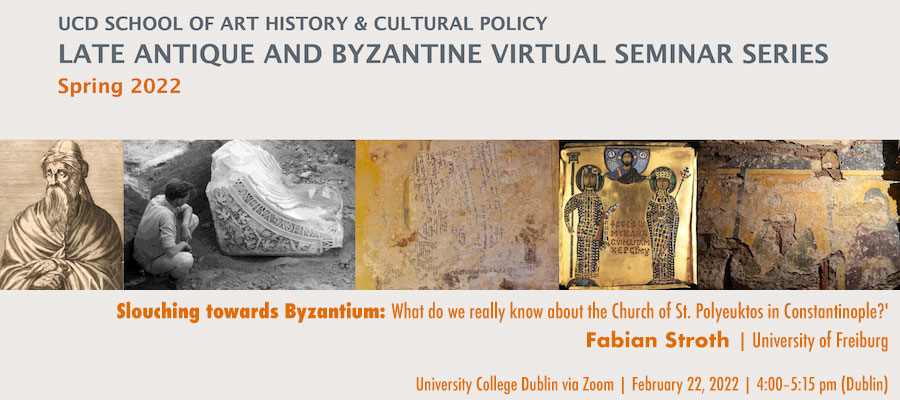 Slouching towards Byzantium: What do we really know about the Church of St. Polyeuktos in Constantinople? lead image