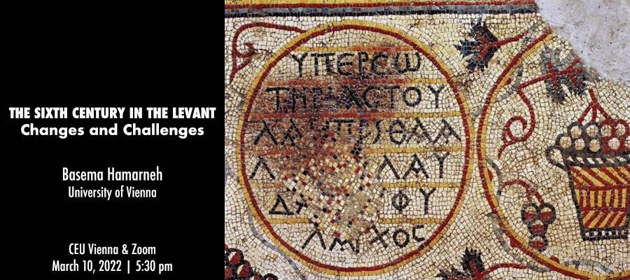 The Sixth Century in the Levant: Changes and Challenges lead image