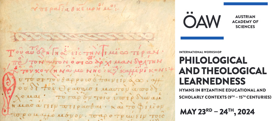 Theological and Philological Learnedness. Hymns in Byzantine Educational and Scholarly Contexts (9th – 15th Centuries) lead image