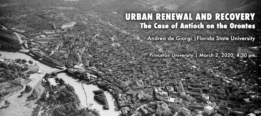 Urban Renewal and Recovery: The Case of Antioch on the Orontes lead image