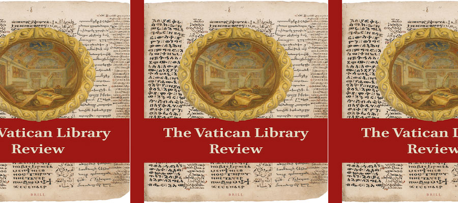 New Issue of The Vatican Library Review  (December 2022) lead image