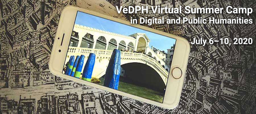 VeDPH Virtual Summer Camp in Digital and Public Humanities lead image