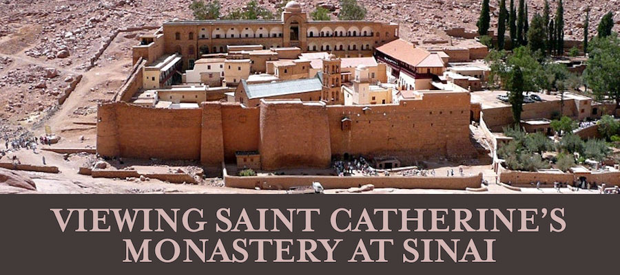 Viewing St. Catherine’s Monastery at Sinai lead image