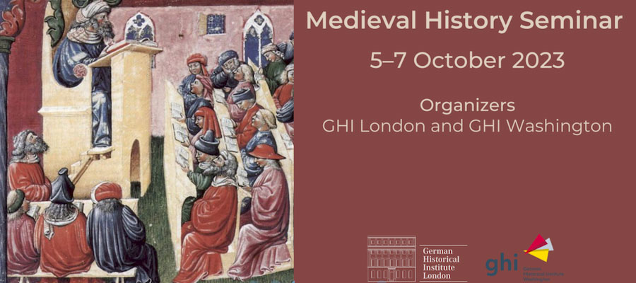 13th Medieval History Seminar, German Historical Institute lead image
