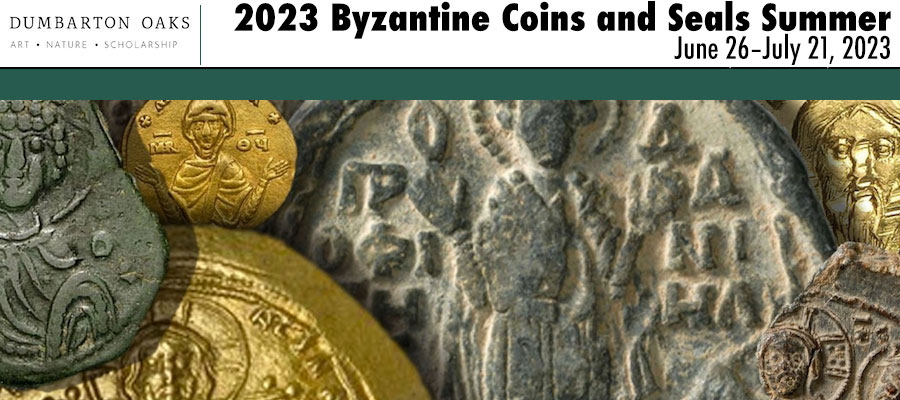 Dumbarton Oaks 2023 Byzantine Coins and Seals Summer Program lead image