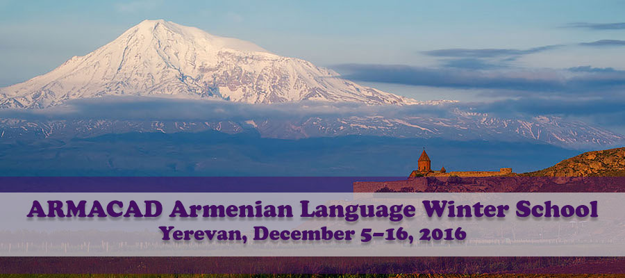 ARMACAD Armenian Language Winter School lead image