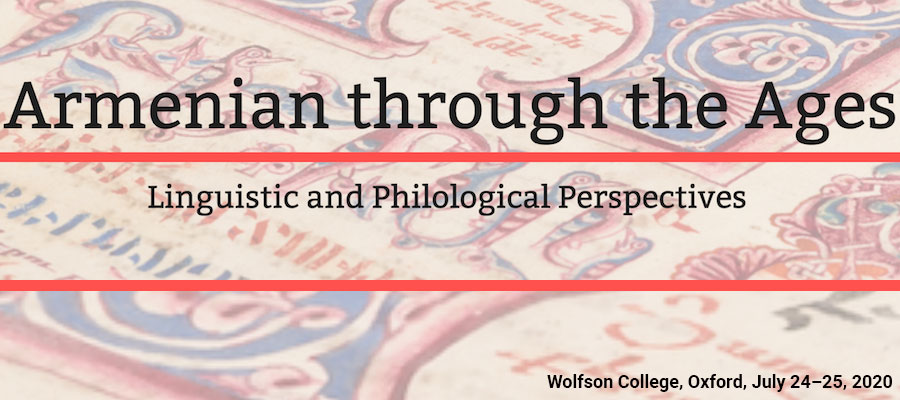 Armenian through the Ages: Linguistic and Philological Perspectives lead image