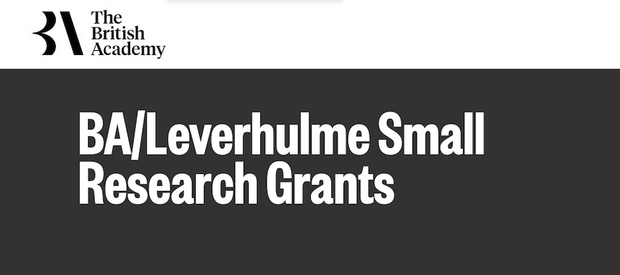 British Academy/Leverhulme Small Research Grants lead image