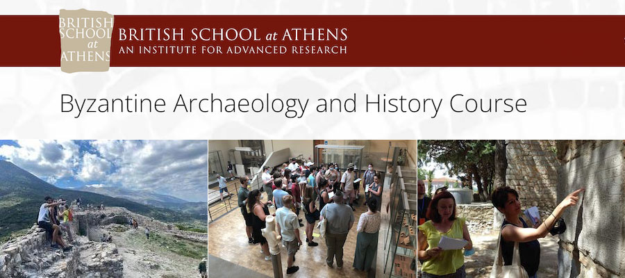 Byzantine Archaeology and History Course, British School at Athens lead image