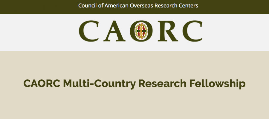 CAORC Multi-Country Research Fellowship, 2018–2019 lead image