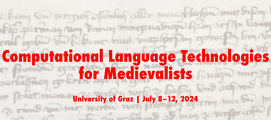 Computational Language Technologies for Medievalists lead image