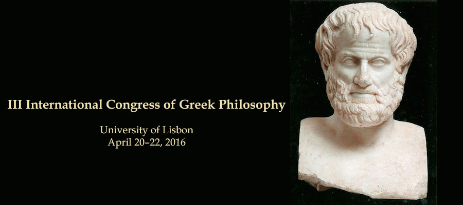 III International Congress of Greek Philosophy lead image