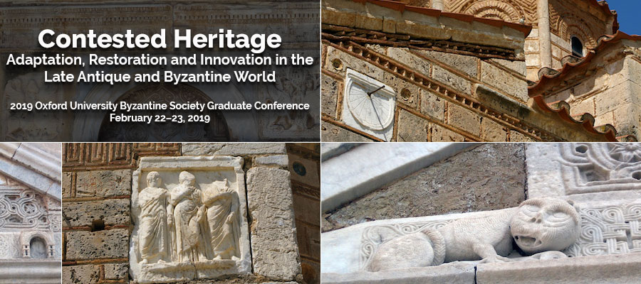 Contested Heritage: Adaptation, Restoration and Innovation in the Late Antique and Byzantine World lead image