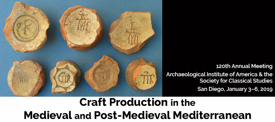 Craft production in the Medieval and Post-Medieval Mediterranean lead image