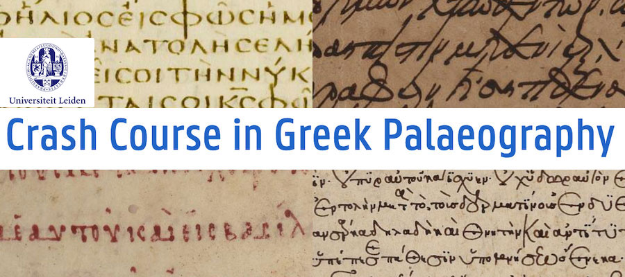 Crash Course in Greek Palaeography lead image