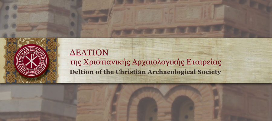 Deltion of the Christian Archaeological Society, 43 (2022) lead image