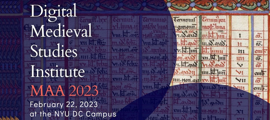 Digital Medieval Studies Institute lead image