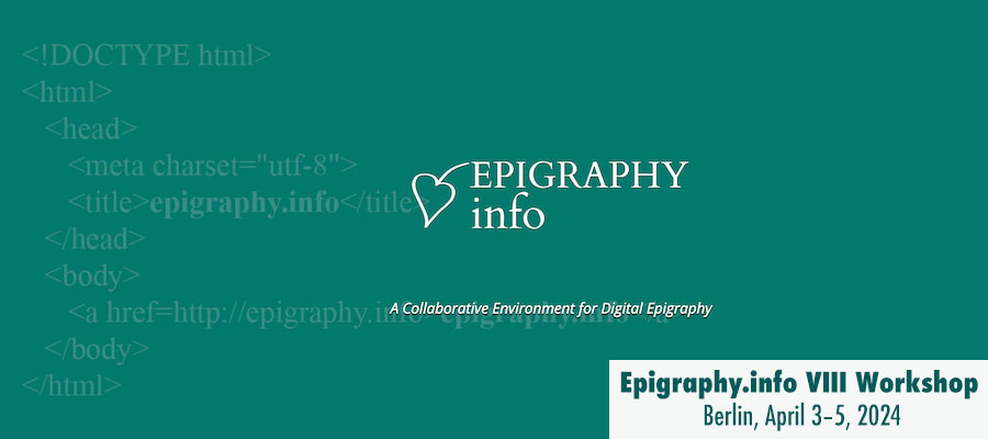 Epigraphy.info VIII Workshop lead image