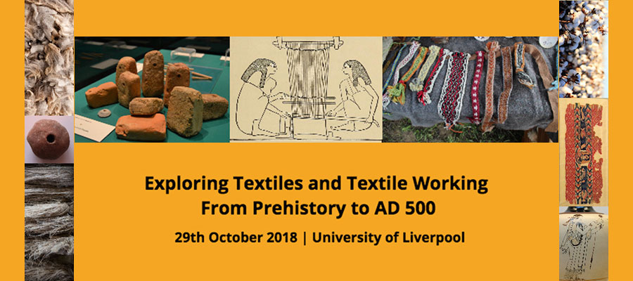 Exploring Textiles and Textile Working from Prehistory to AD 500 lead image