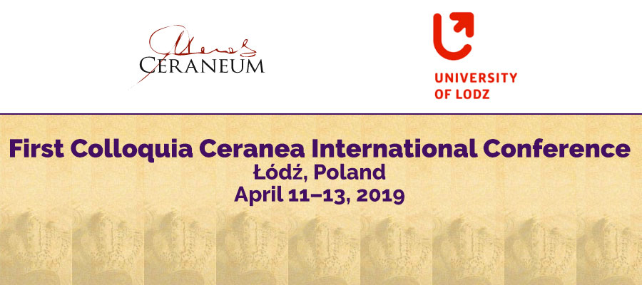 First Colloquia Ceranea International Conference lead image