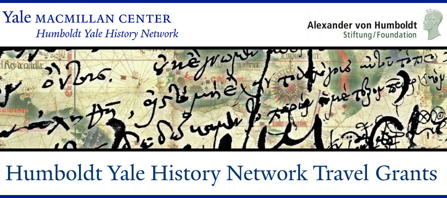 Humboldt Yale History Network Travel Grants lead image