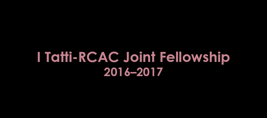 I Tatti-RCAC Joint Fellowship 2016–2017 lead image